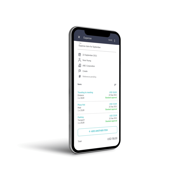 Mobile purchase requisition app