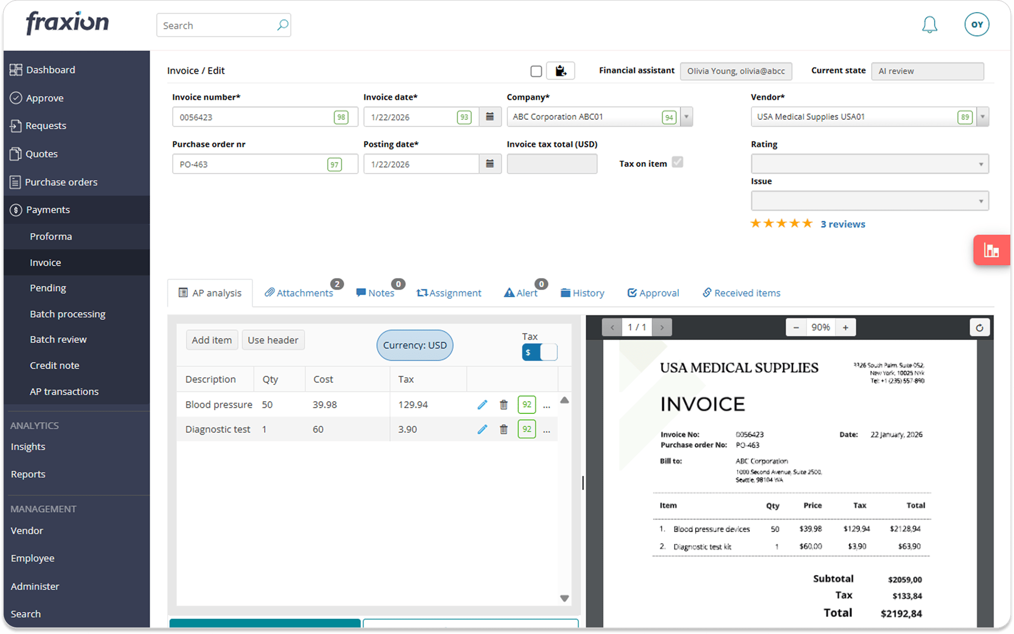 Procurement software for non-profits