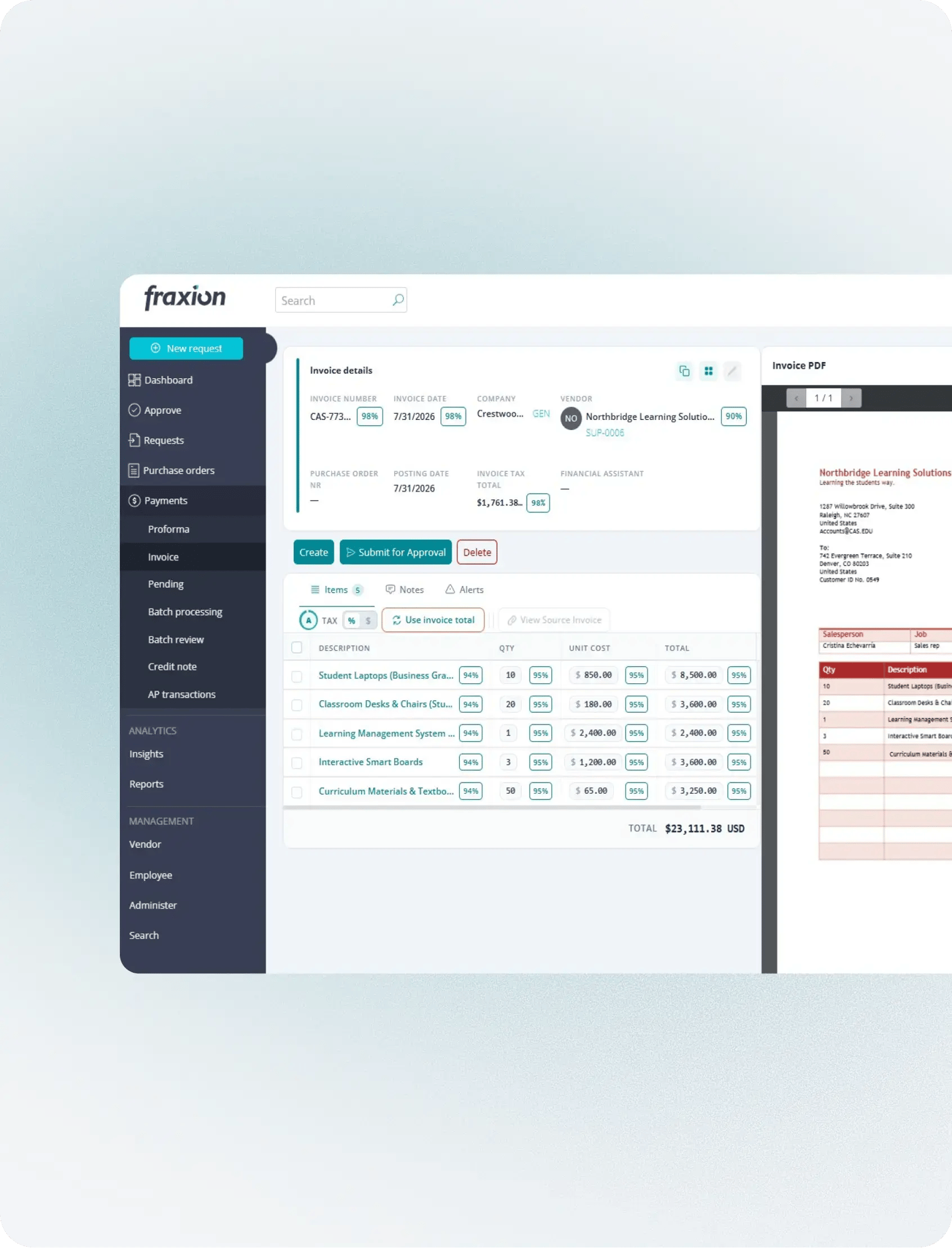 AP automation for education