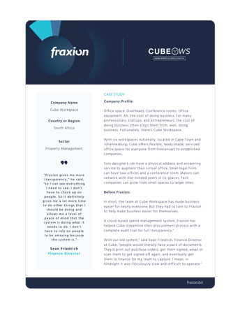 Cube Workspace case study cover