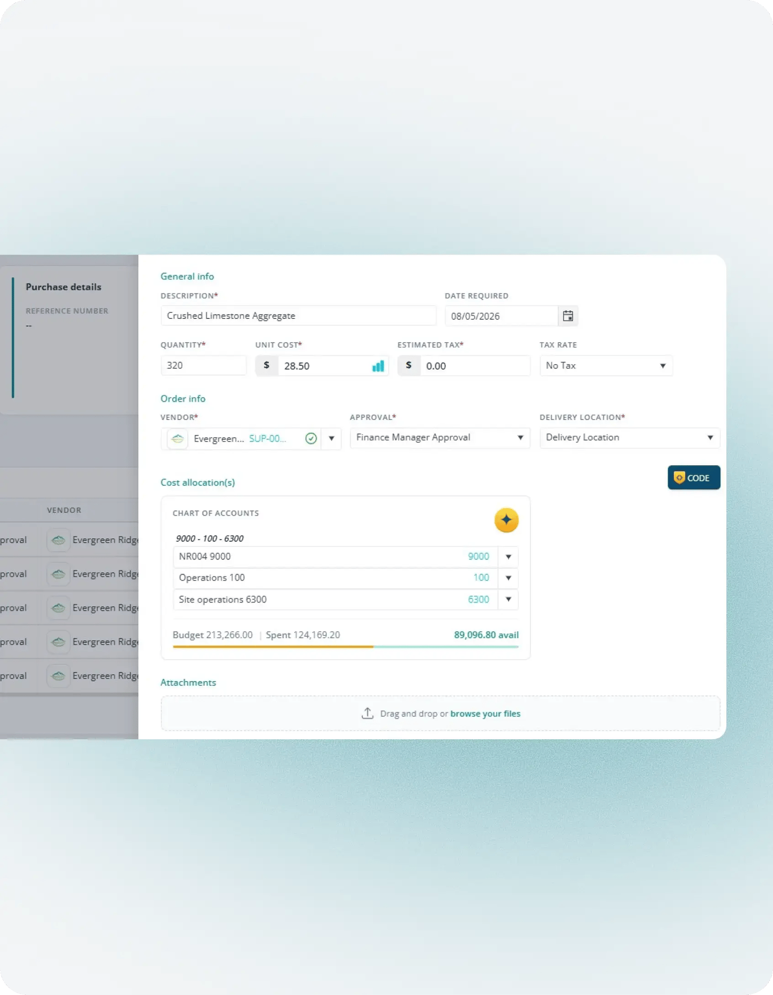 Accurate cost allocation tracking