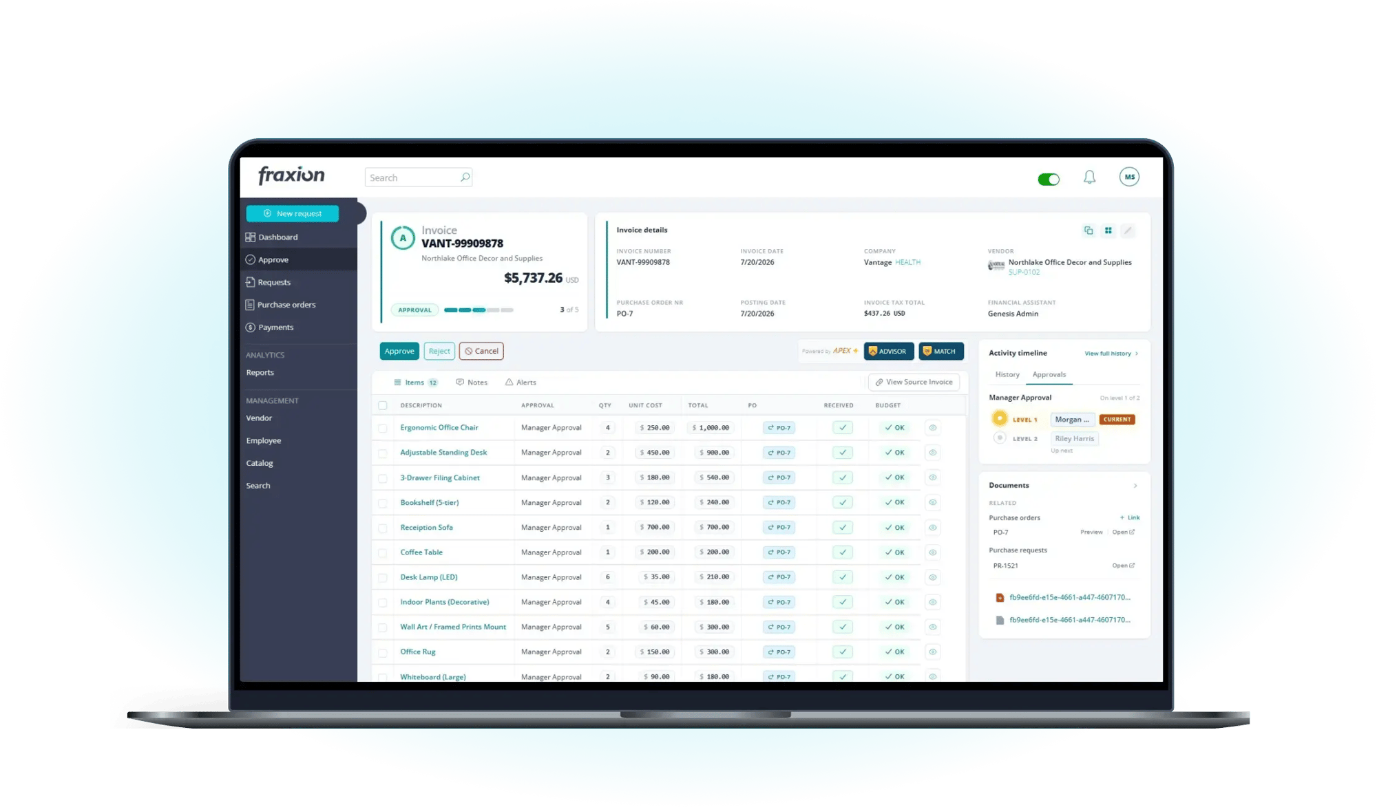 Fraxion AP automation software