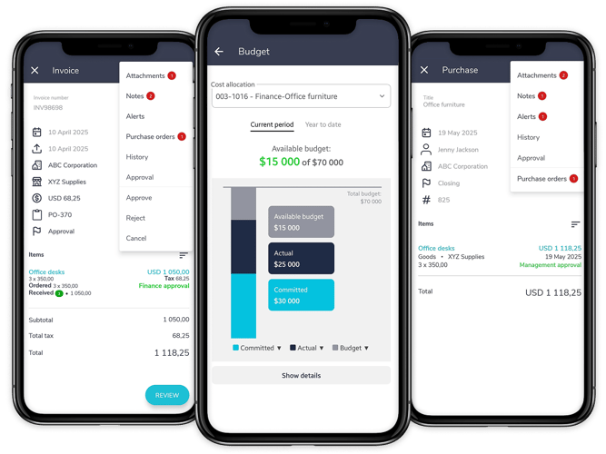 New Fraxion Mobile features