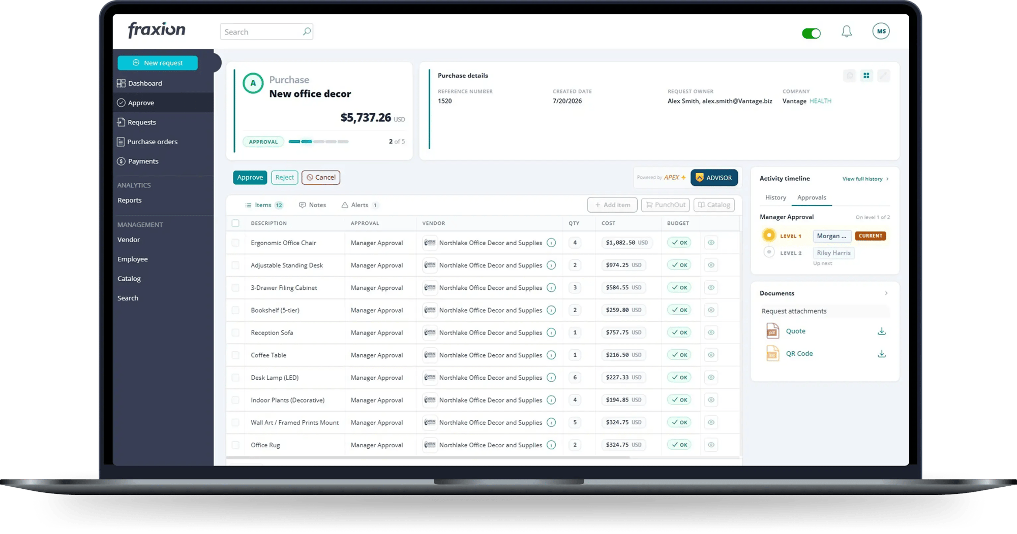 Procure-to-pay software