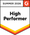 G2 High Performer badge