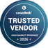 Crozdesk Trusted Vendor badge