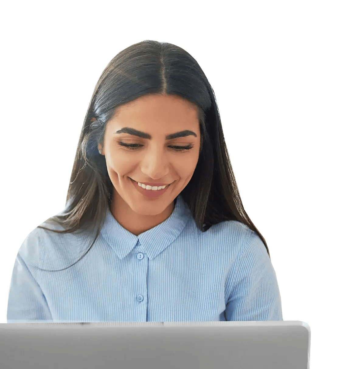 Employee shopping on Amazon Business with PunchIn