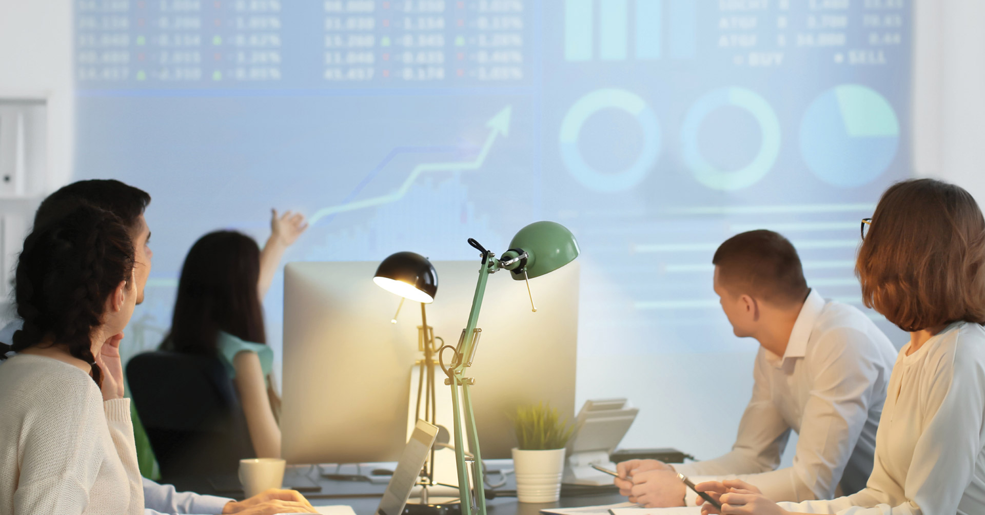 Finance team leveraging spend visibility