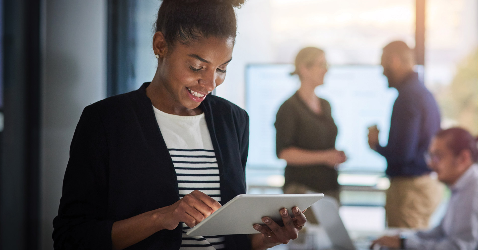 finance leader using spend management software