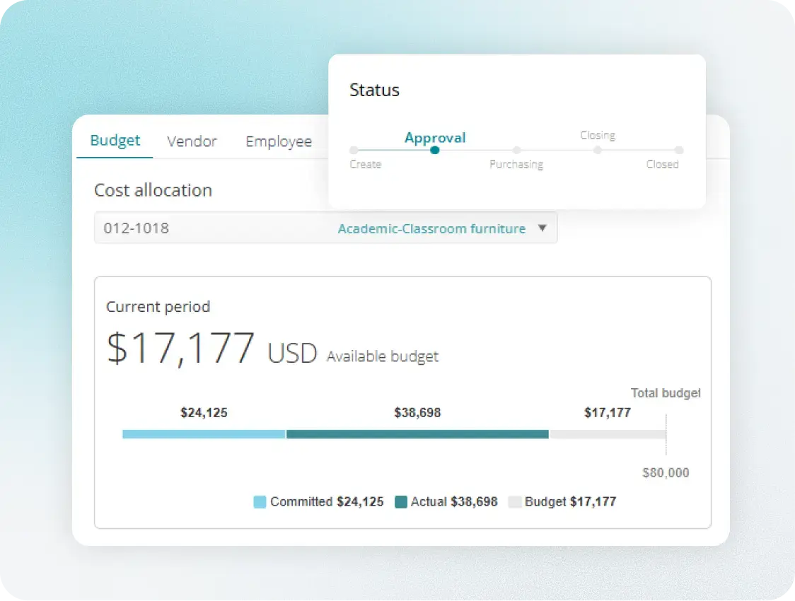 Procure-to-pay software for education finance teams
