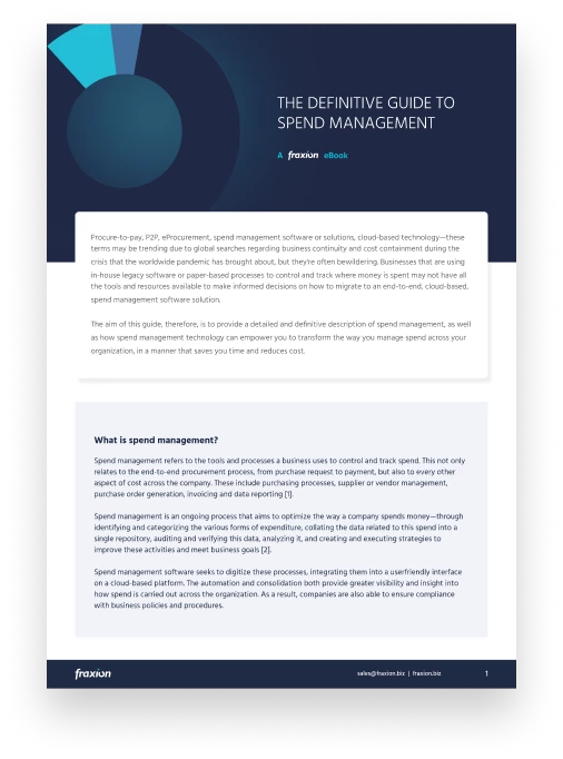 The definitive guide to spend management