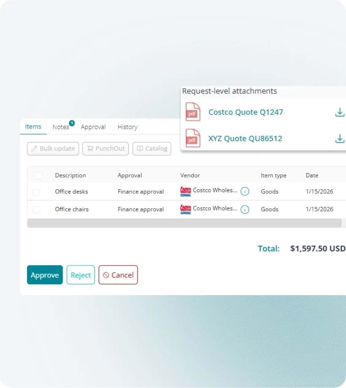 Configurable approval workflow rules