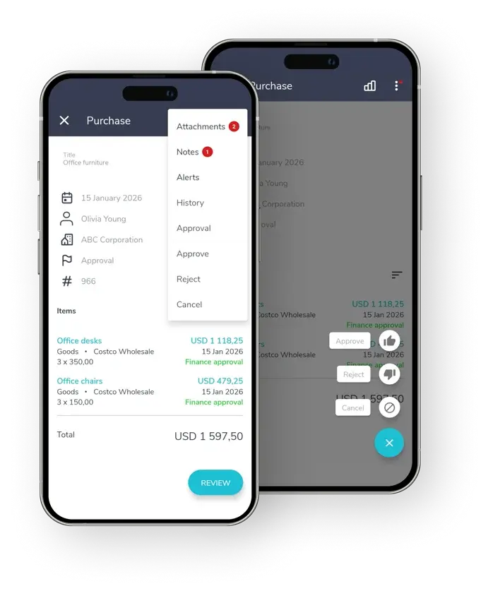 Fraxion mobile approvals