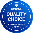 Crozdesk Quality Choice badge