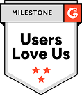 G2 Users Love Us badge