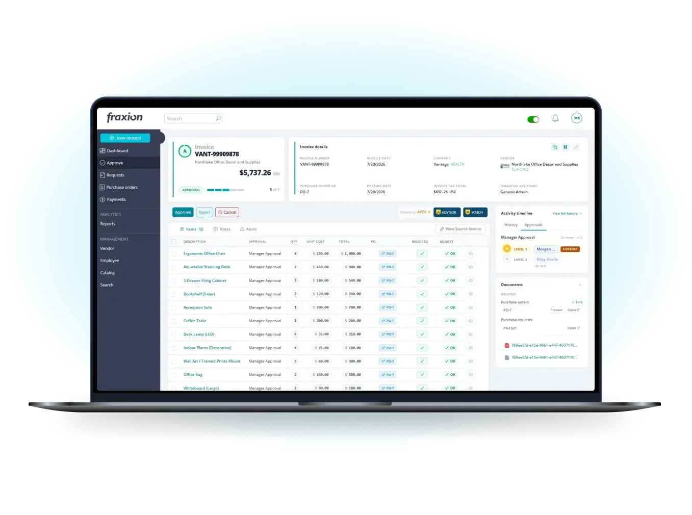 Procure-to-pay software