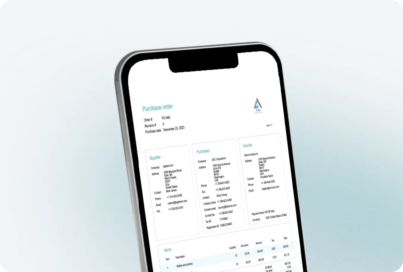 purchase order automation imrpoved